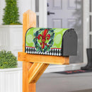 Holiday Fleur De Lis Mailbox Cover