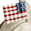Patriotic Goose Metal Statuary,56496ph