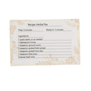 Recipe Tin with Recipe Cards and Ceramic Cups, Blooming Garden