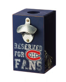 Bottle Opener Cap Caddy, Montreal Canadiens