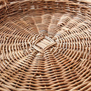 NAPA Home & Garden, NORMANDY EXTRA LARGE LOW ROUND BASKETS, SET OF 2,6517GY