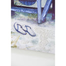 36" L x 24" H Canvas, Watercolor Beach Chairs