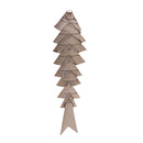 45" H Rustic Metal Fish Wall Decor,6m299a