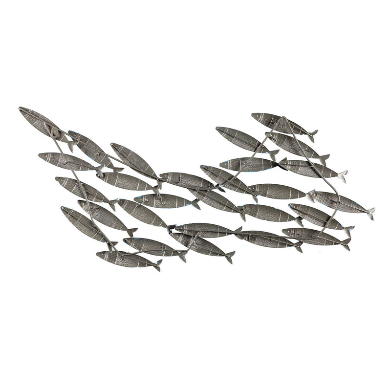 School of Fish Metal Wall Décor,6m682