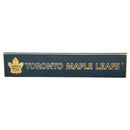 Toronto Maple Leafs Engraved Wood Sign, 3.5" x 18"
