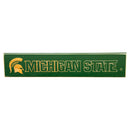 Michigan State University Engraved Wood Sign, 3.5" x 18"