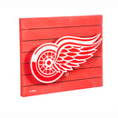 Lit Wall Decor, Detroit Red Wings,6wlt4359