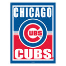Chicago Cubs 15.5"L x 11.5"H Medium Metal Wall Sign