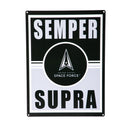 15.5"L x 11.5"H Medium Metal Wall Sign, Space Force
