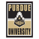 15.5"L x 11.5"H Medium Metal Wall Sign, Purdue University