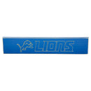 Detroit Lions Engraved Wood Sign, 3.5" x 18"