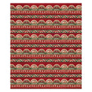 Woodland Storybook Plush Blanket, Scallop Motif, 60"L x 50"W