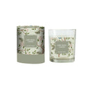 4.5" Marble Glass Candle with Gift Box,7cdl359