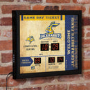 Scoreboard Wall Clock, South Dakota State University