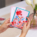 A sprinkle of wishes, a shower of Love Manual Motion Card