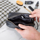 Dallas Cowboys, Embossed Toiletry Bag, Black