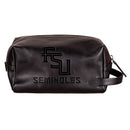 Florida State University, Embossed Toiletry Bag, Black