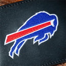 Buffalo Bills Black Bi-Fold Embroidered Wallet w/ RFID Blocking