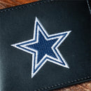 Dallas Cowboys Black Bi-Fold Embroidered Wallet w/ RFID Blocking