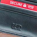 Denver Broncos Black Bi-Fold Embroidered Wallet w/ RFID Blocking