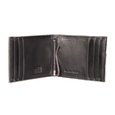 Front Pocket Wallet w/ RFID Blocking, Miami Dolphins, Black