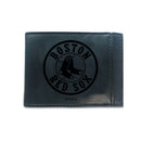 Boston Red Sox Front Pocket Wallet w/ RFID Blocking Black