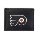 Philadelphia Flyers Black Bi-Fold Embroidered Wallet w/ RFID Blocking