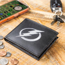 Tampa Bay Lightning Black Bi-Fold Embroidered Wallet w/ RFID Blocking