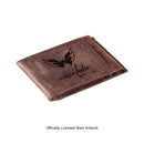 Front Pocket Wallet w/ RFID Blocking, Washington Capitals, Brown