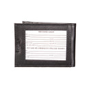 Front Pocket Wallet w/ RFID Blocking, Indiana University, Black