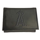 Los Angeles Angels Tri-Fold Wallet Black