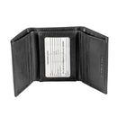 Texas Rangers Tri-Fold Wallet Black
