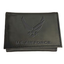 US Air Force Black Tri-Fold Wallet