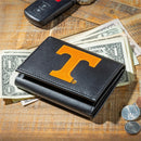 University of Tennessee Black Tri-Fold Embroidered Wallet w/ RFID Blocking