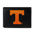 University of Tennessee Black Tri-Fold Embroidered Wallet w/ RFID Blocking