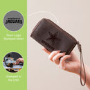 Wristlet Wallet, Brown, Jacksonville Jaguars