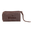 Wristlet Wallet, Brown, Minnesota Vikings
