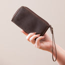St Louis Cardinals Wristlet Wallet Brown