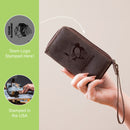 Wristlet Wallet, Brown, Chicago Blackhawks