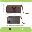Wristlet Wallet, Brown, Washington Capitals
