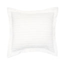 Eyelashes White Euro Sham