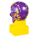 Minnesota Vikings, Sugar Skull Statue, Purple