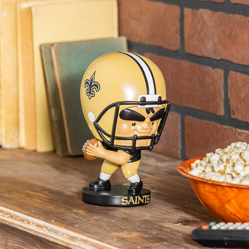 Lil Big Head Statue, Player, QB, New Orleans Saints,843819lbhq