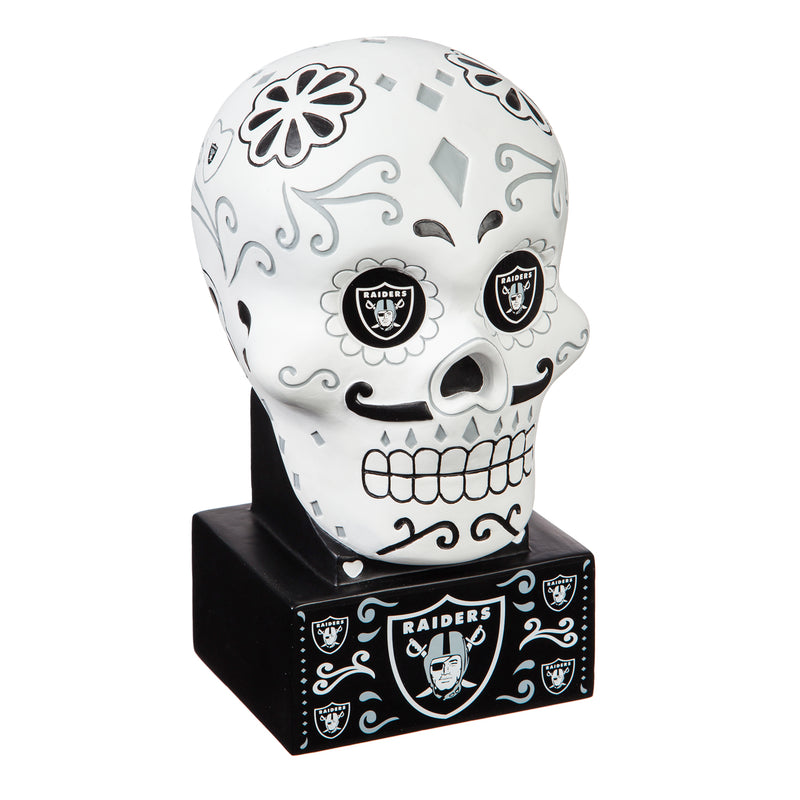 Las Vegas Raiders, Sugar Skull Statue,843822sk