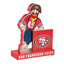 Mascot Statue, with Logo, San Francisco 49ers