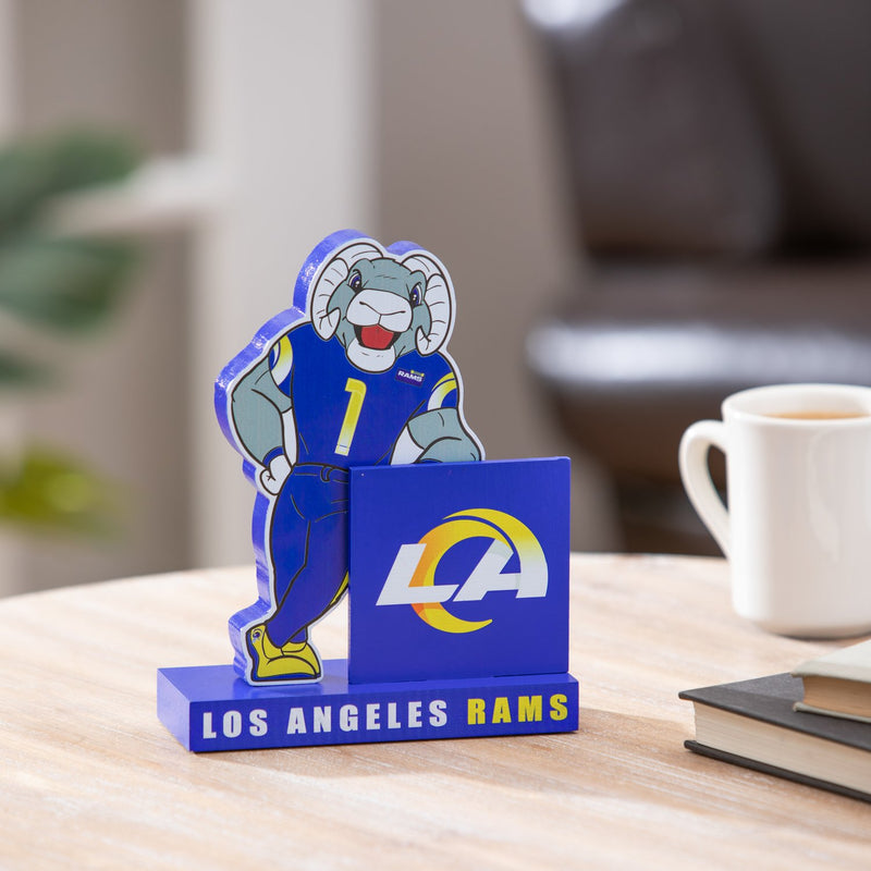 Mascot Statue, with Logo, Los Angeles Rams,843828mdf