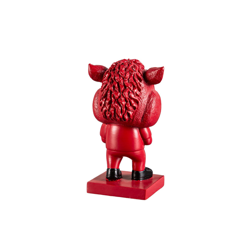 Lil Big Head Statue, Mascot, University of Arkansas,84911lbhm