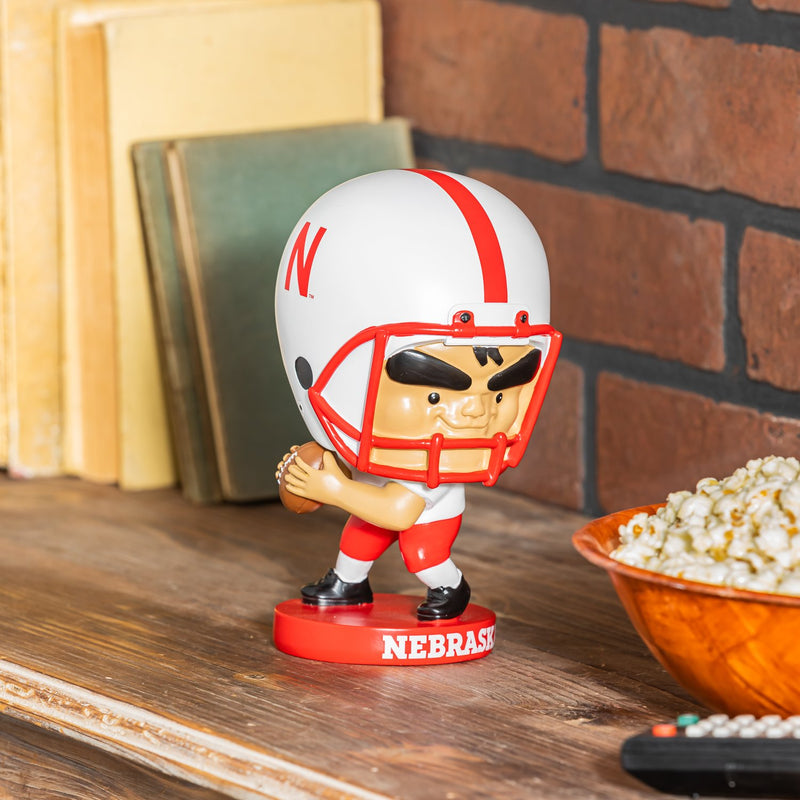 Lil Big Head Statue, Player, QB, University of Nebraska,84949lbhq