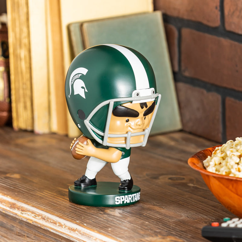 Lil Big Head Statue, Player, QB, Michigan State University,84971lbhq