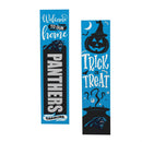 Carolina Panthers 46" Double Sided Leaner, Halloween